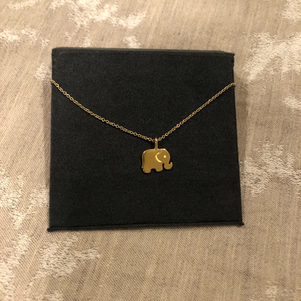 Dogeared Gold Good Luck Necklace 68$